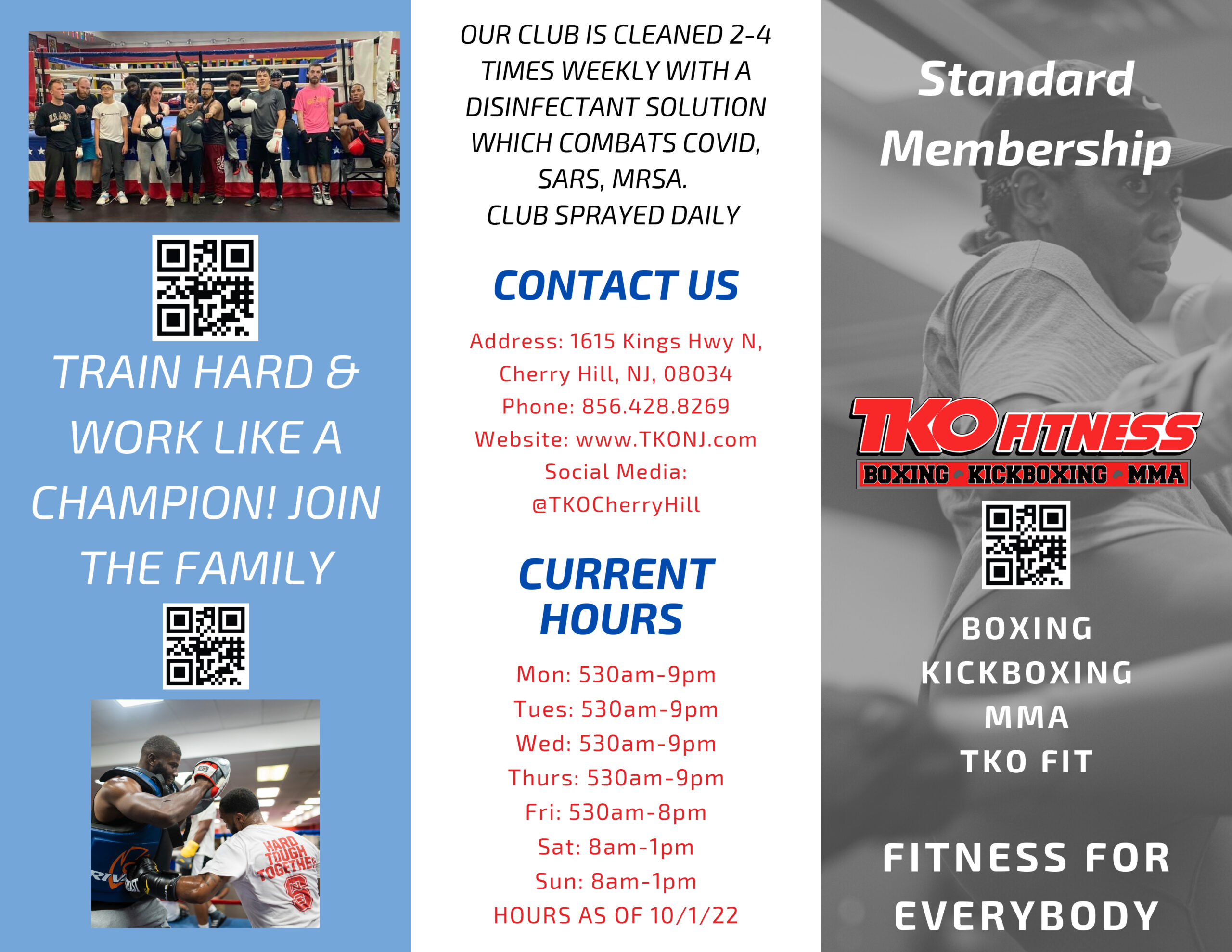 TKO Fitness Cherry Hill, NJ Boxing Kickboxing MMA